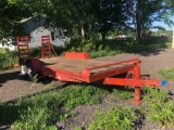 7' x 16' Equipment Trailer