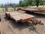 Equipment Trailer With Ramps