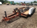 Tri Axle Equipment Trailer