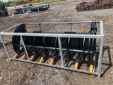 New Skid Steer Heavy Grass Fork Grapple