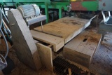 Auger in Wooden Trough
