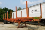 Evans 3 Bunk Log Trailer