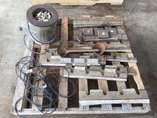 * 2 pallets of parts for precision chipper