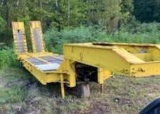 Tri-Axle Equipment Trailer With Ramps