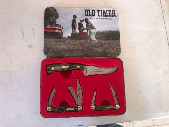 Old Timer Limited Edition 3 Knife Set