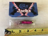 Colt Jacks Pink Mini Pocket Knife