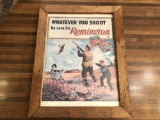 Vintage Remington Framed Poster