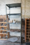 Metal Shelving with Tools