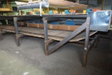 Wooden board slat conveyor transfer
