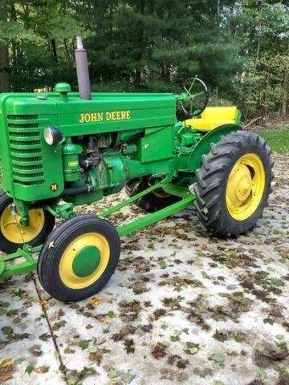 John Deere M Tractor