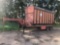 Gooseneck Trailer with Forage Wagon Mounted