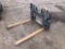 Bobcat Heavy Duty Pallet Forks