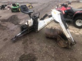 Woods 7500 Skid Loader Back Hoe Attachment