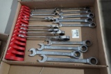 Open End Ratcheting Wrench Set