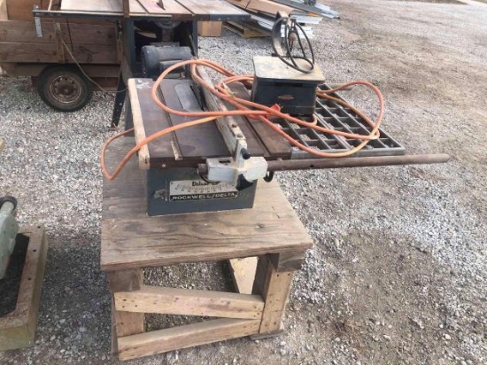 9'' Rockwell Delta Table Saw