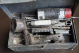 Tool box with tools and parts