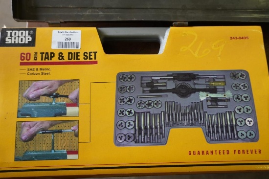 Tool Shop 60 pc. Tap and Die Set