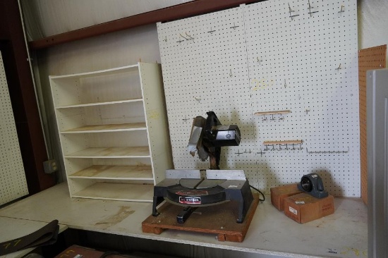 Work benches and Peg Boards