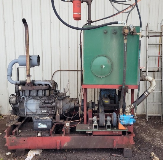 5 Cylinder Deutz Diesel Unit w/ Clutch