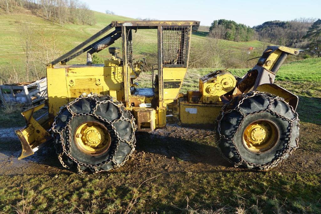 Cat Cable Skidder