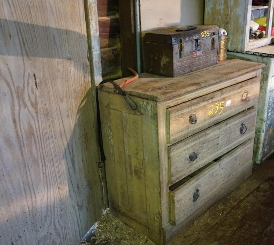 Tool Box and Chest of Drawers