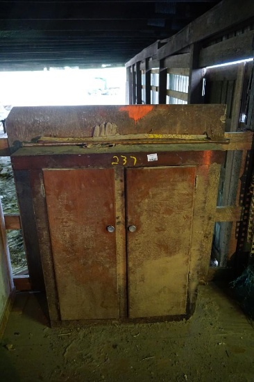 Cabinet with Parts