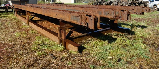 Heavy Duty 3 Strand Log Deck w/ Stop and Load