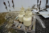 4 Gas Lamps