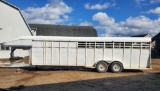 1995 Wrangler 6 Horse Trailer