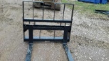 Kivel Heavy Duty Skid Steer Forks