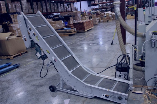 Hytrol Incline Waste Conveyor