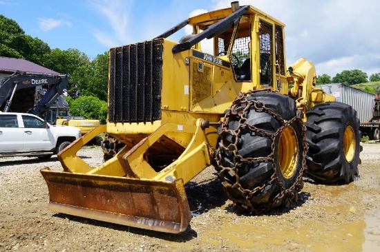1993 John Deere 548E Grapple Skidder