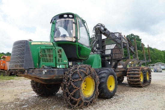 2010 John Deere 1110E Forwarder