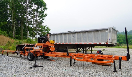 2013 Wood-Mizer LT70 DCS Hydraulic Wide Throat Portable Band Mill