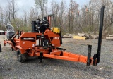 2014 Wood-Mizer LT70 DCS Hydraulic Wide Throat Portable Bandmill