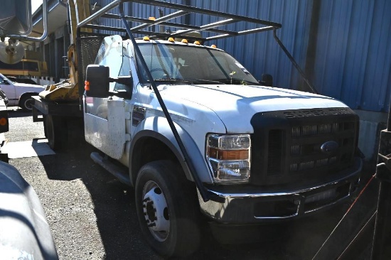 2010 Ford F-550 Truck with Bengal Brush Cutter