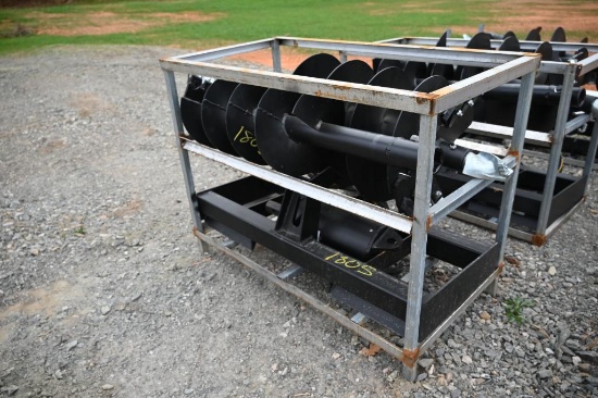 New JCT Skid Steer Auger Attachment