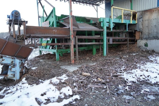 Waste Conveyor under Debarker