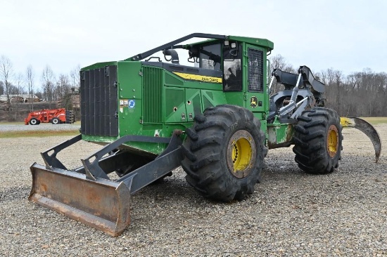 2020 John Deere 748L II Dual Arch Grapple Skidder