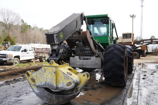 2013 John Deere 648H Dual Arch Grapple Skidder*