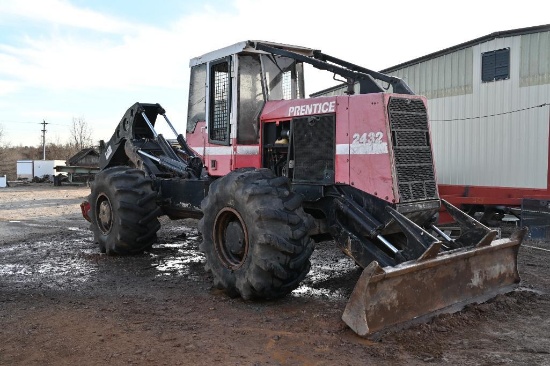 2007 Prentice 2432 Dual Arch Grapple Skidder