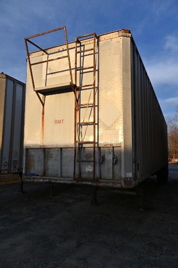 1982 Vanco Open Top Chip Trailer