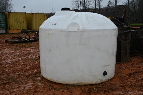1,500 Gallon Water Tank*