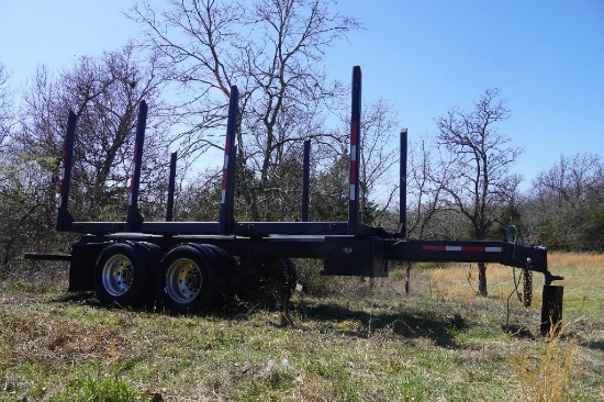 2023 Custom Built Pup Log Trailer