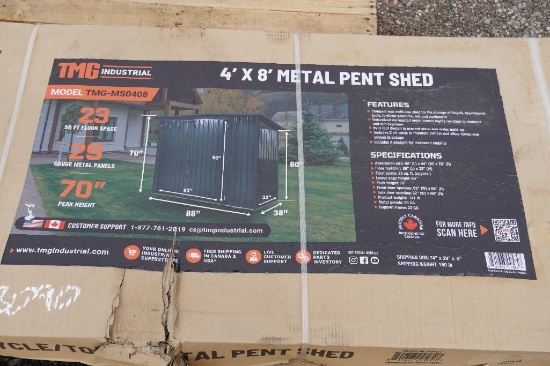 New TMG-MS0408 Pent Shed