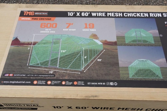 New TMG-CRS1060 10X60 Chicken Run Shelter