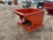 New 1.5 Cubic Yard Self Dumping Hopper with Fork Pockets*