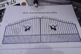 New 16' Bi-Parting Wrought Iron Driveway Gate