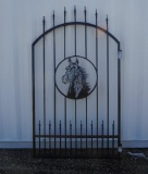 New 4' Wrought Iron Bi-Parting Driveway Gate