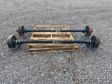 2 Used 5,100lbs. Trailer Axles*